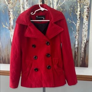 Rothschild Vibrant Red Peacoat